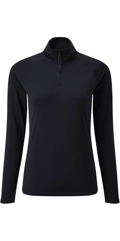 Gill Womens UV Tec Long Sleeve Zip Tee