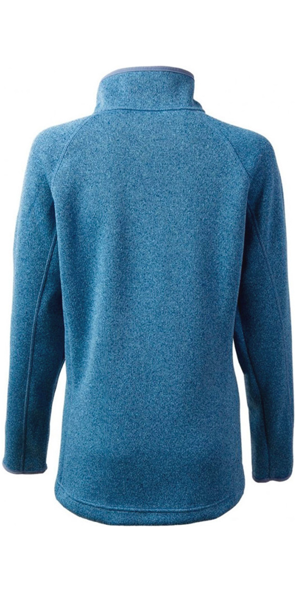 2018 Gill Womens Knit Fleece in Blue Melange 1491W - Middle Layer ...