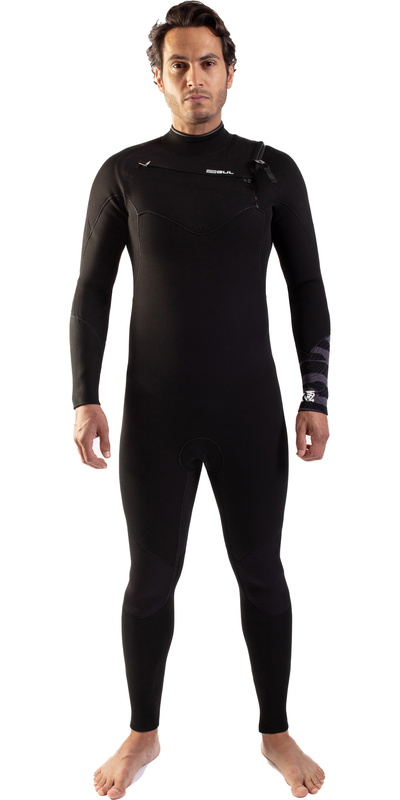 GUL Miesten Response FX 5/4mm Chest Zip Kylpypuku