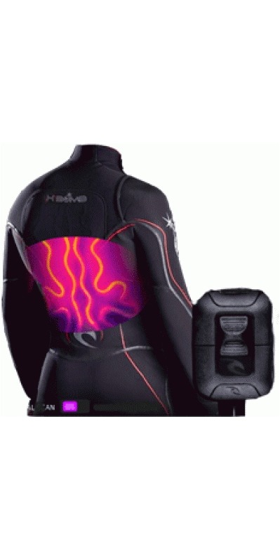 H-BOMB POWER HEATED VEST RIP CURL 管238 Rip Curl H-Bomb Mk2 Power