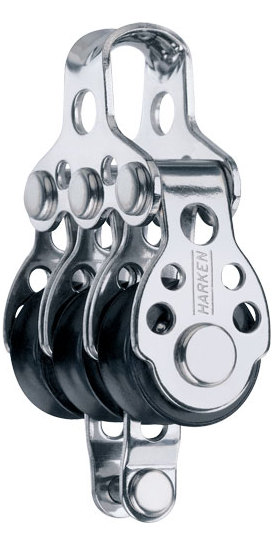 Harken Potrójny Blok Powietrzny 16 Mm Z Uchwytem Becket