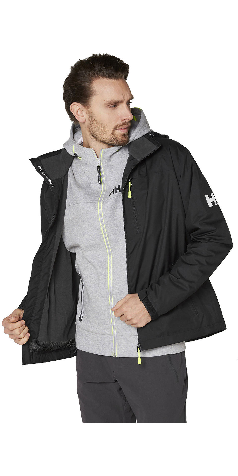 helly hansen hooded crew jacket