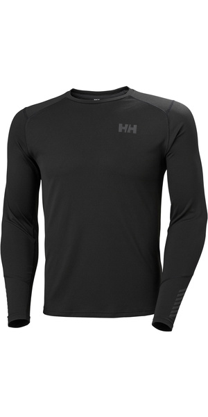 2025 Helly Hansen Mens Lifa Active Crew Top 49389 - Black