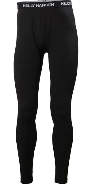 Helly Hansen Mens Lifa Merino Mid Weight Trousers 49366 - Black