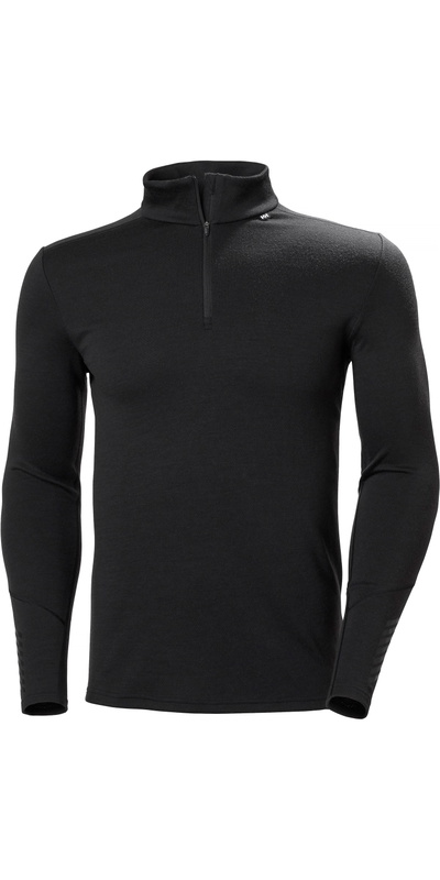 Helly Hansen Hommes Lifa Haut à Demi-zip En Laine Mérinos Mi-épaisse