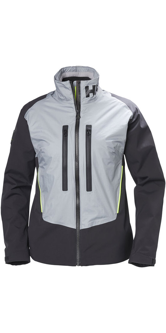 Helly Hansen Womens Aegir H2FLOW Jacket Silver Grey 33922