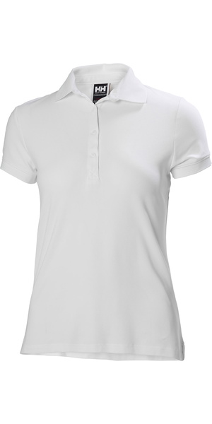 2026 Helly Hansen Mujer Camiseta Polo Crewline 53049 - White