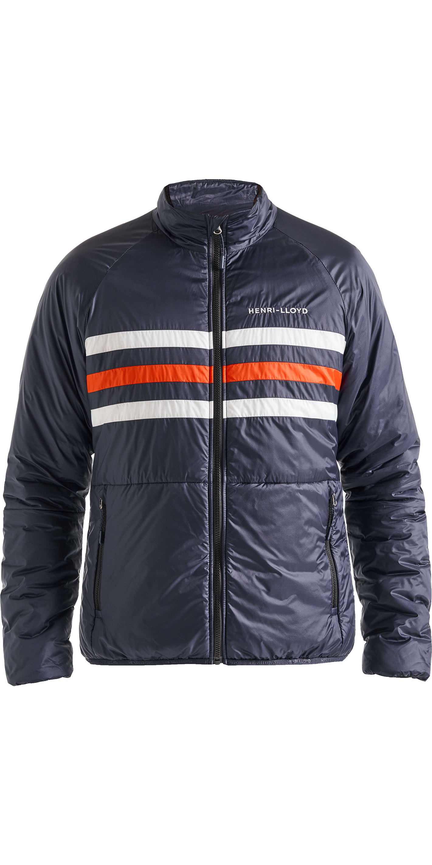 2019 Henri Lloyd Mens Fremantle Stripe Liner Jacket Navy Blue ...