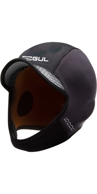 2026 Gul 3mm SDL Peaked Surf Cap HO0305-B9 - Black