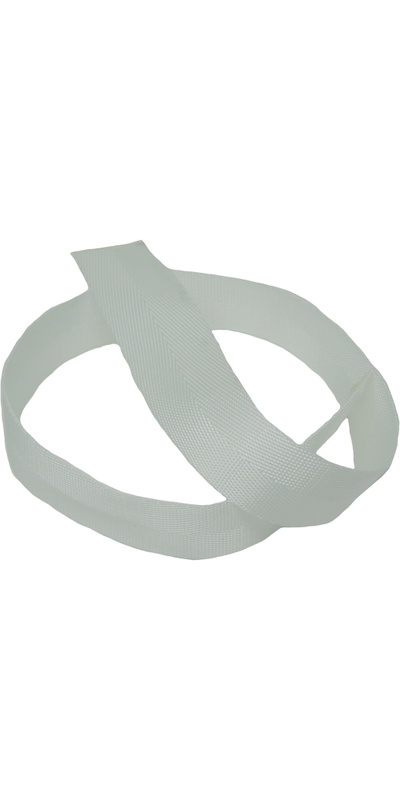 Kingfisher 30mm Opdriftstaske Webbing Hvid