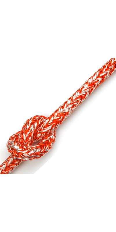 Kingfisher Braid on Braid Rope Melange Red