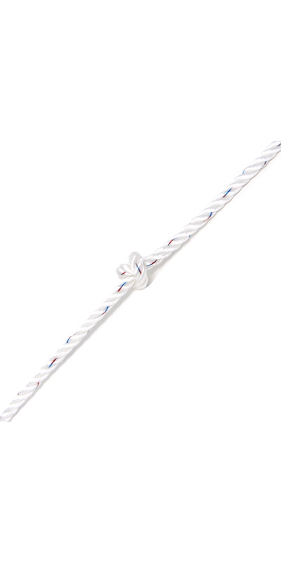 Kingfisher Evolution 3 Strand Pre-Stretched Polyester Dinghy Rope White