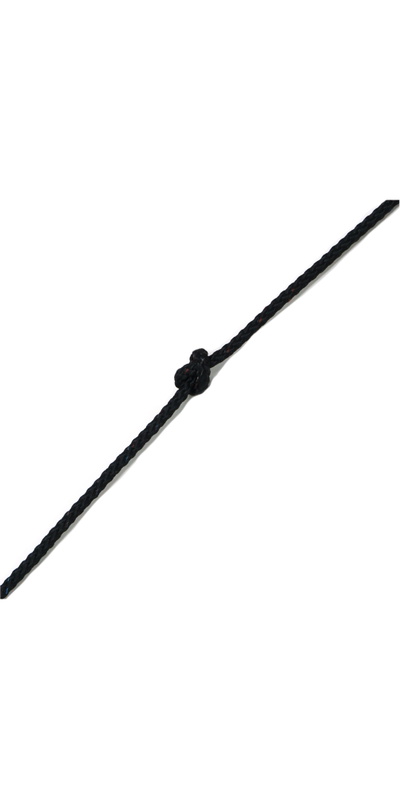 Kingfisher Evolution 8 Plait Pre-Stretched Dinghy Rope Black