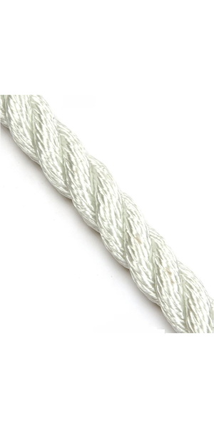 Kingfisher Amarre / Anclaje Cuerda De Nylon De 3 Hilos Blanco N3w1 - Precio Por Metro
