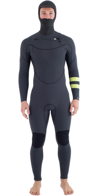 Hurley Männer Plus 5/3mm Mit Kapuze Brustreißverschluss Neoprenanzug