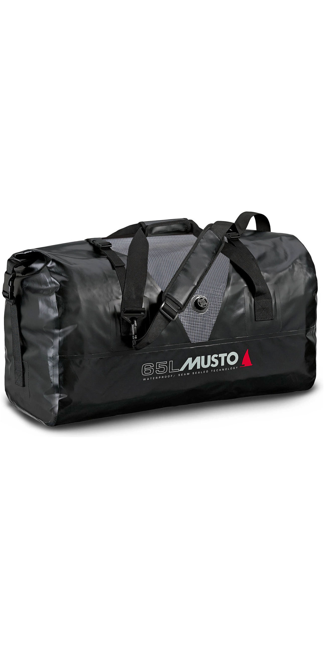2022 Musto Waterproof Dry Carryall 65L 80040 Black Grey