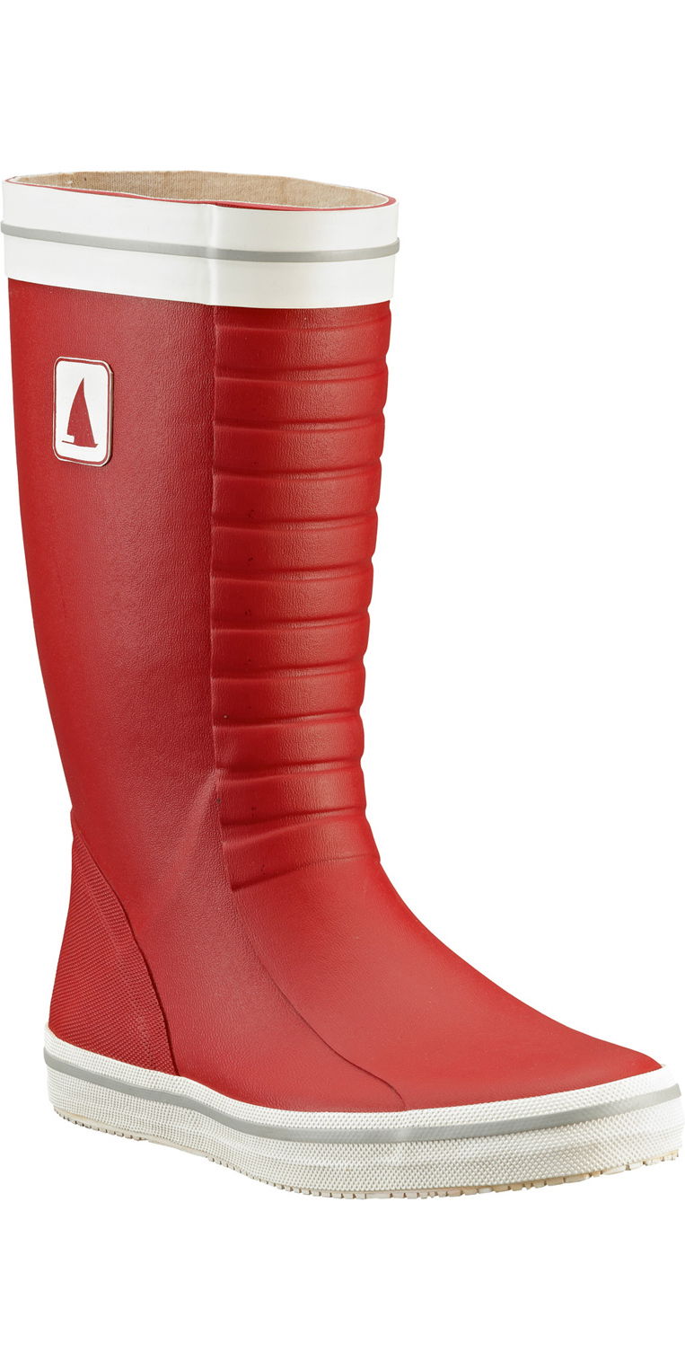 Musto Ladies/Junior Classic Deck Boot in RED FS0710 Sailing