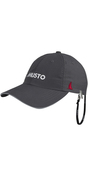 2026 Musto Fast Dry Crew Cap Charcoal Al1390