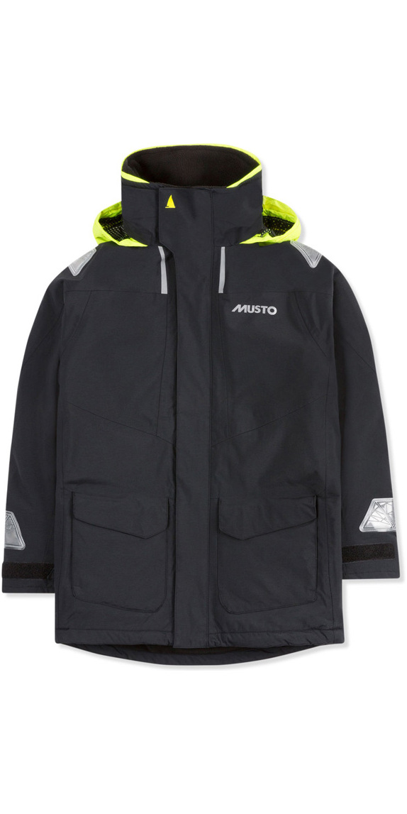 2019 Musto Junior BR1 Coastal Sailing Jacket Black SKJK004 Sailing