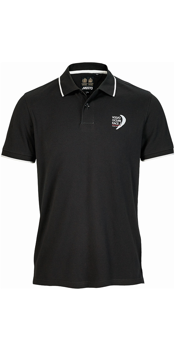 Musto Volvo Ocean Race Premium Polo Shirt Carbon VORMJ1900