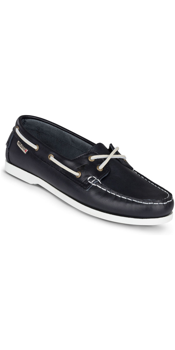 womens navy moccasins