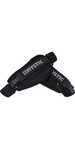 2026 Mystic Kite Footstrap Set Asymmetrical Black 190144