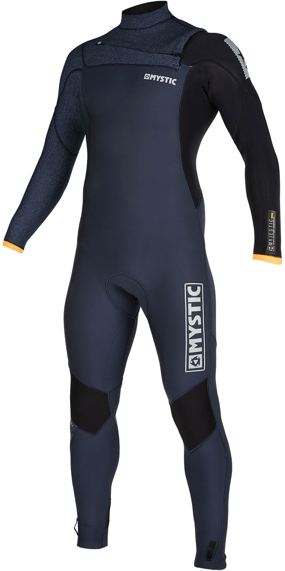 2019 Mystic Mens Majestic 5/4/3mm Chest Zip Wetsuit 200002 Navy