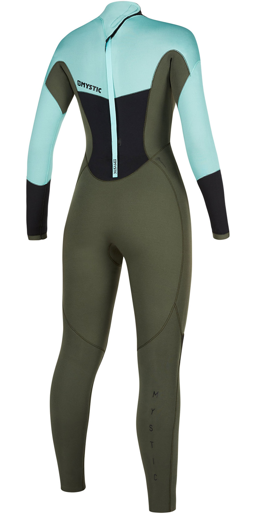 2019 Mystic Womens Star 5/3mm Back Zip Wetsuit 200027 Mint Green