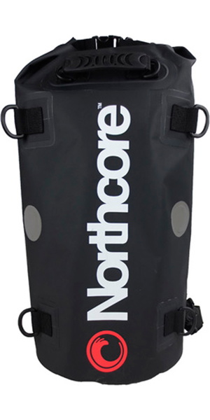 2026 Northcore 40Ltr Dry Bag / Back Pack BLACK NOCO67B