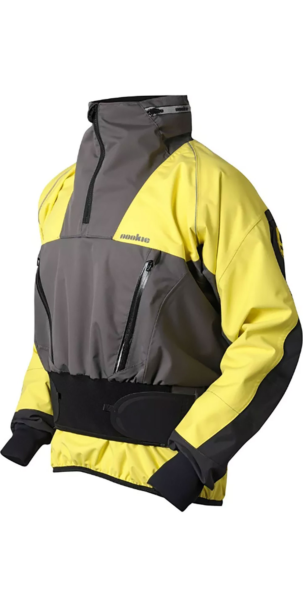 2019 Nookie Mens Storm Touring Jacket Yellow / Grey JA23 Canoe & Kayak Cags Wetsuit Outlet