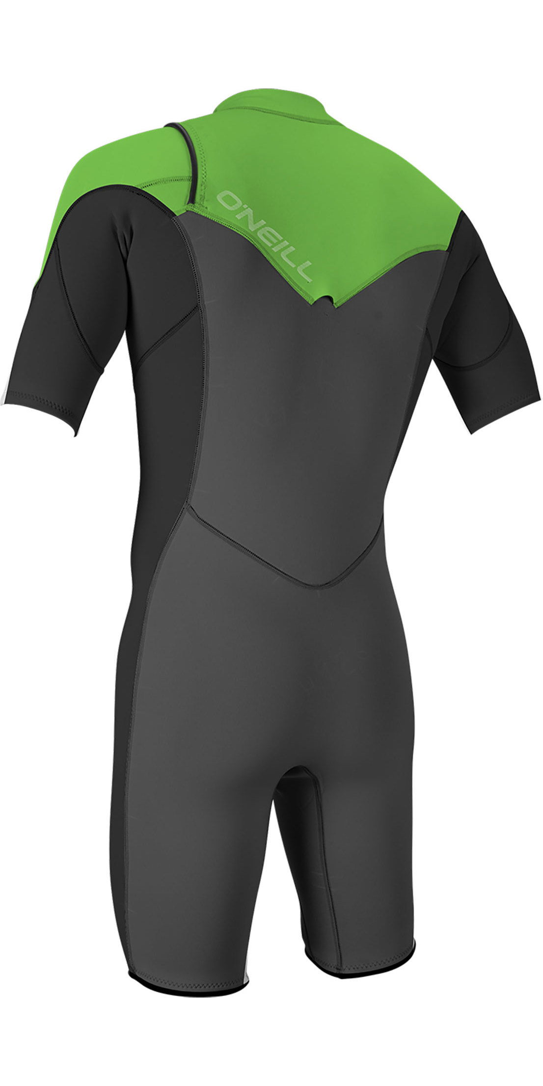 2019 O'Neill Mens Hammer 2mm Chest Zip Spring Shorty Wetsuit Graphite