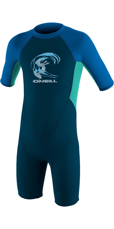 O'Neill Enfants Reactor 2mm Back Zip Shorty Combinaison Néoprène
