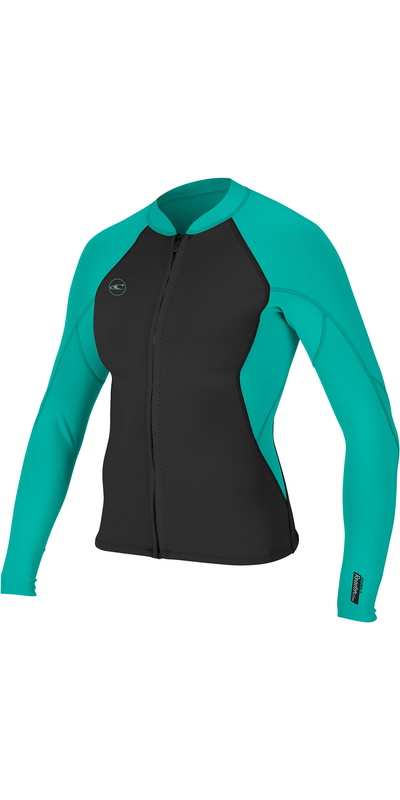 O'Neill Womens Reactor II 1.5mm Front Zip Neoprene Jacket