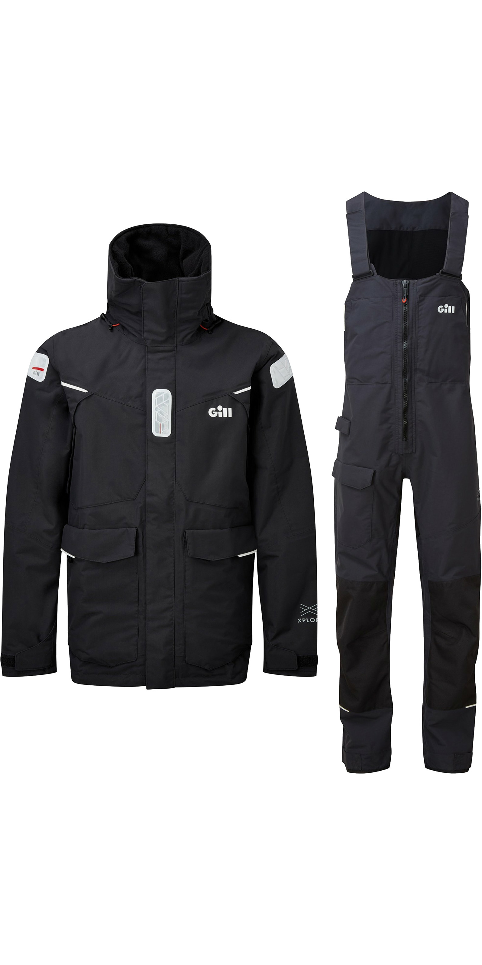 2023 Gill Mens OS2 Offshore Sailing Jacket & Trouser Combi Set