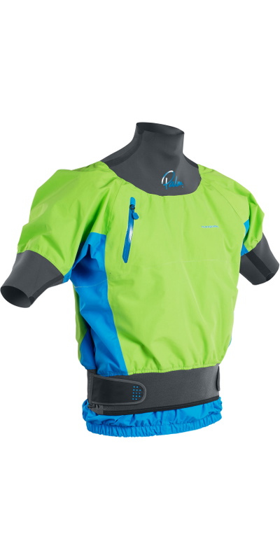 Palm Zenith Whitewater Short Sleeve Kayak Jacket Lime Ocean