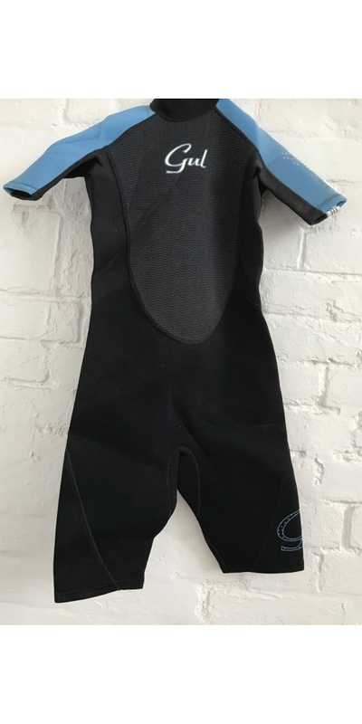 GUL Response TODDLER Girls 3/2mm SHORTY Wetsuit BABY BLUE