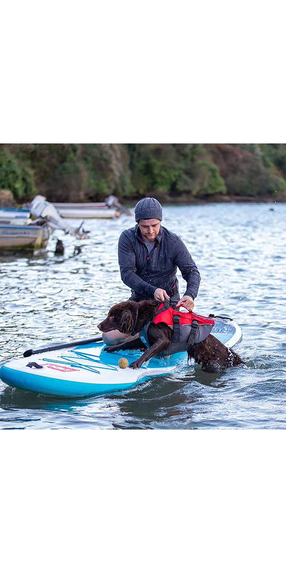 2020 Red Paddle Co Dog Buoyancy Aid - Grey