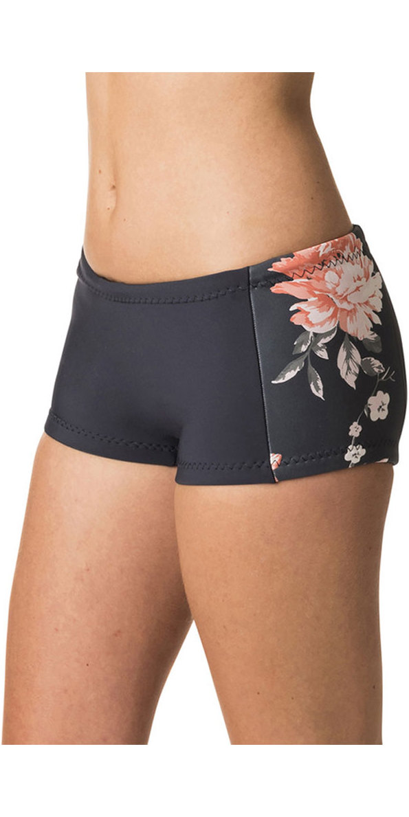 2018 Rip Curl Gbomb Womens Boyleg 1mm Neoprene Shorts Navy Wsh4bw