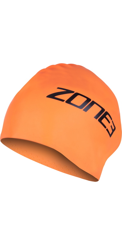 ZONE3 Badmuts Lang Haar - Hi-Vis Oranje