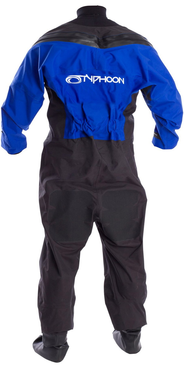 2019 Typhoon Hypercurve 4 Back Zip Drysuit with Socks & Underfleece
