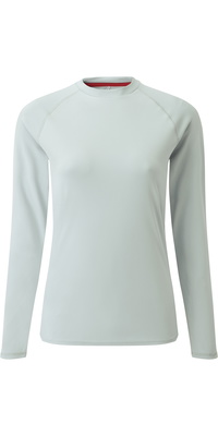 2026 Gill Womens Long Sleeve UV Tec Tee Grey UV011W