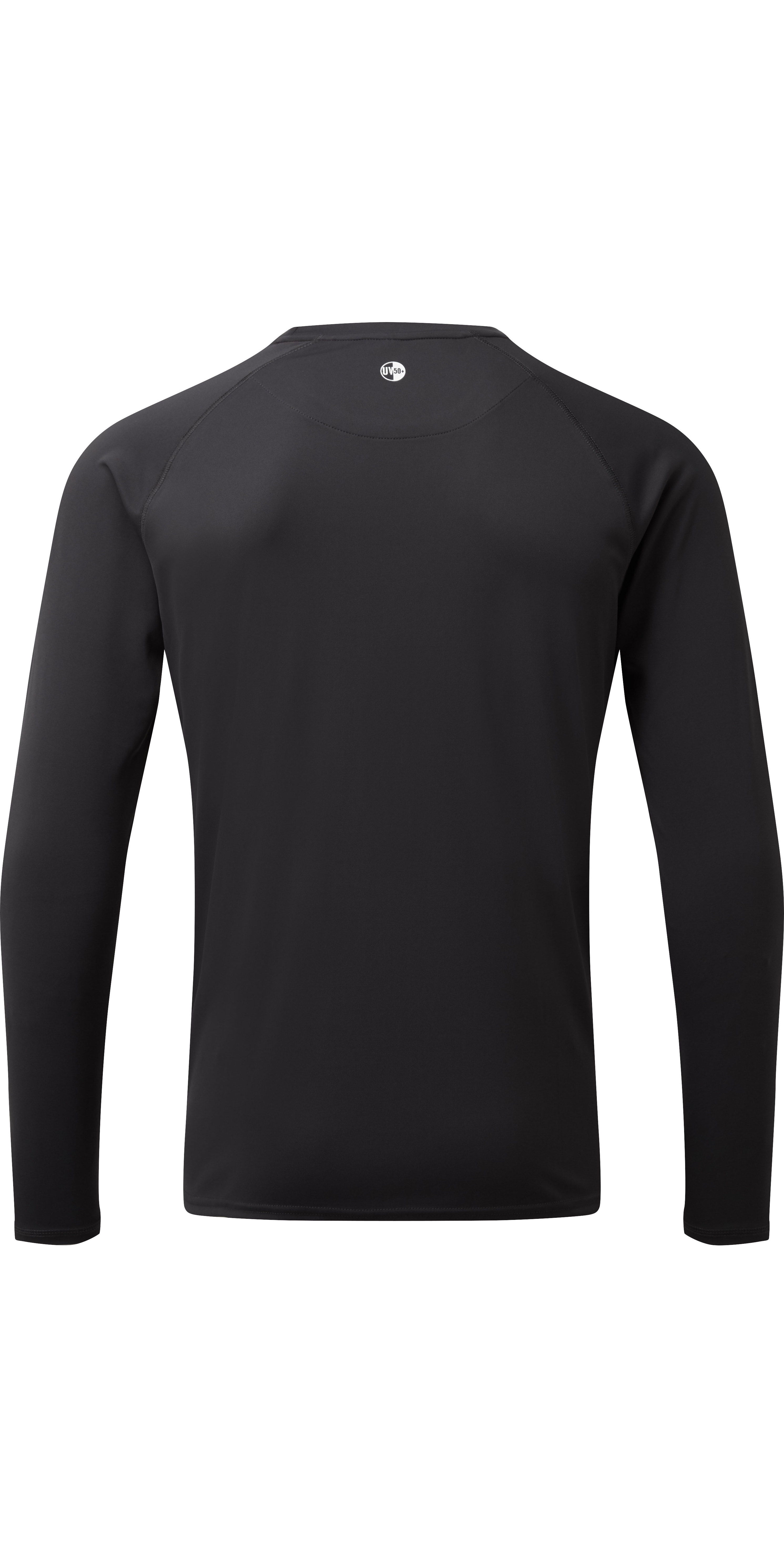 2024 Gill Mens Long Sleeve UV Tec Tee Charcoal UV011 - Sailing