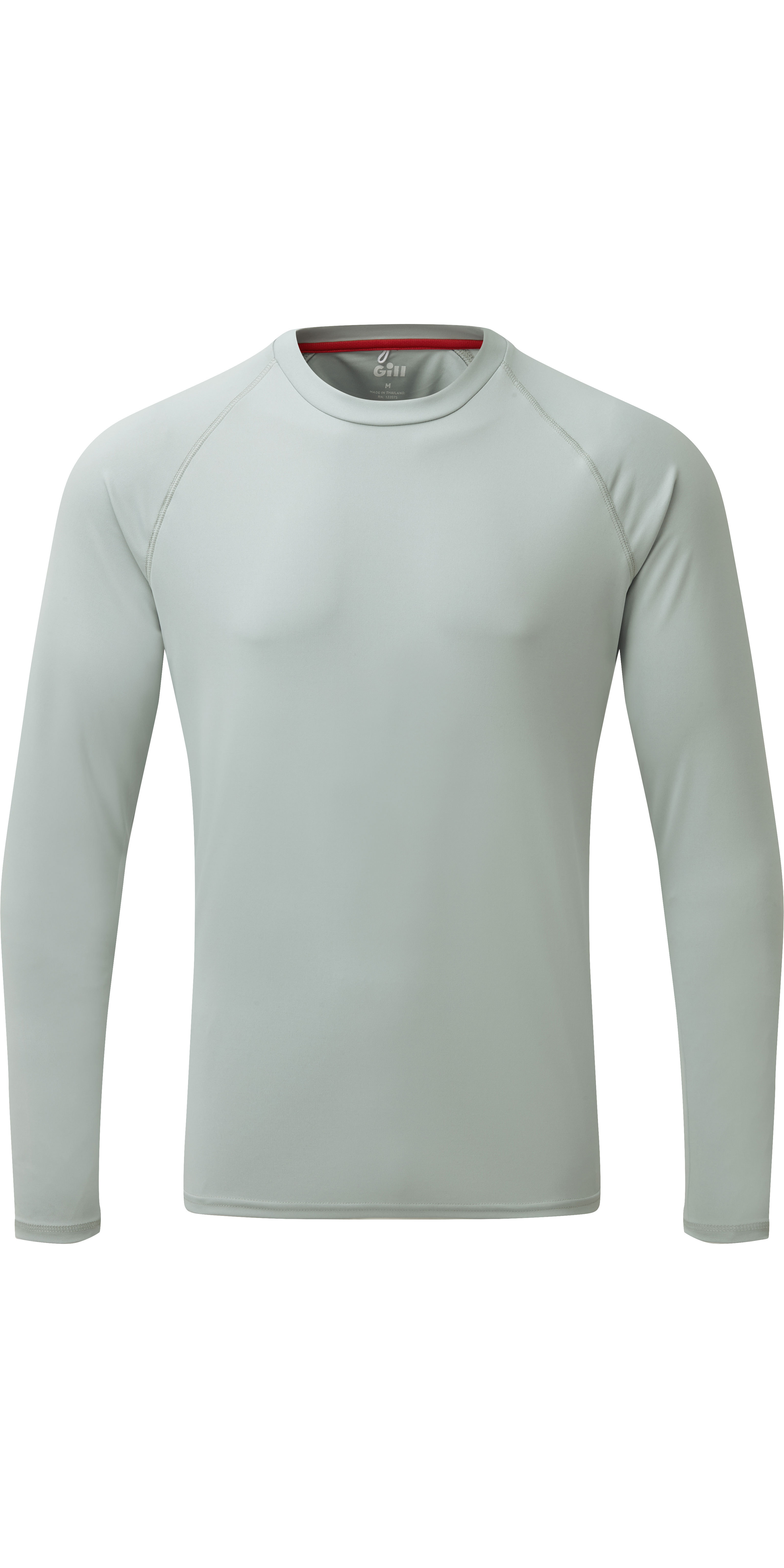 2019 Gill Mens Long Sleeve UV Tec Tee Grey UV011 Sailing Sailing Yacht Wetsuit Outlet