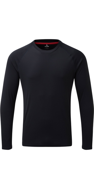 Gill Mens Long Sleeve UV Tec Tee Navy