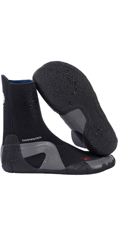 Rip Curl Dawn Patrol 3mm Stivali In Neoprene A Punta Tonda