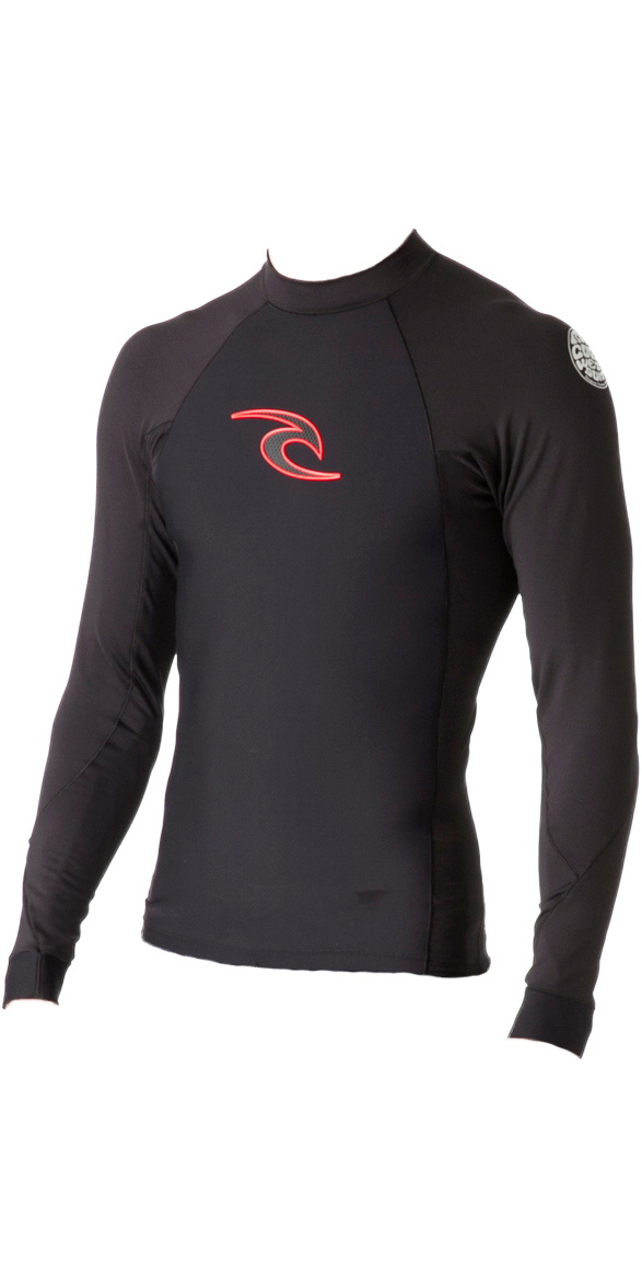 2017 Rip Curl Flashbomb 0 5mm Long Sleeve Jacket Black Wly8cm Wly8cm