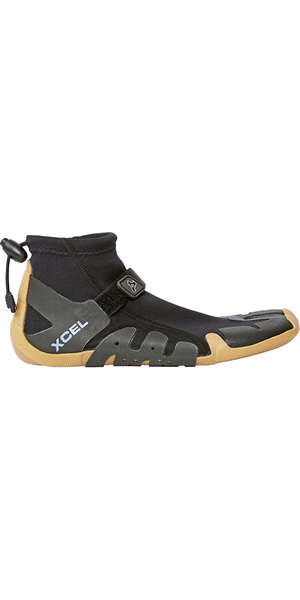 2026 Xcel Infiniti 1mm Split Toe Reef Wetsuit Boots AN153817 - Gum / Black