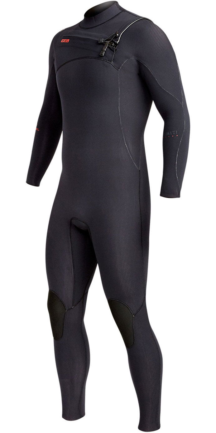 Xcel Mens Infiniti LTD 4/3mm Chest Zip Wetsuit - Black - Picture 7 of 20