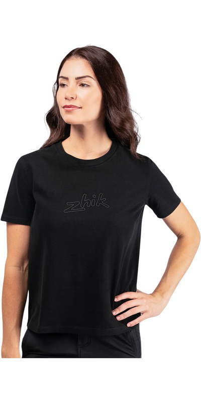Zhik T-shirt De Algodão Com Logótipo - T-shirt De Algodão Com Logótipo