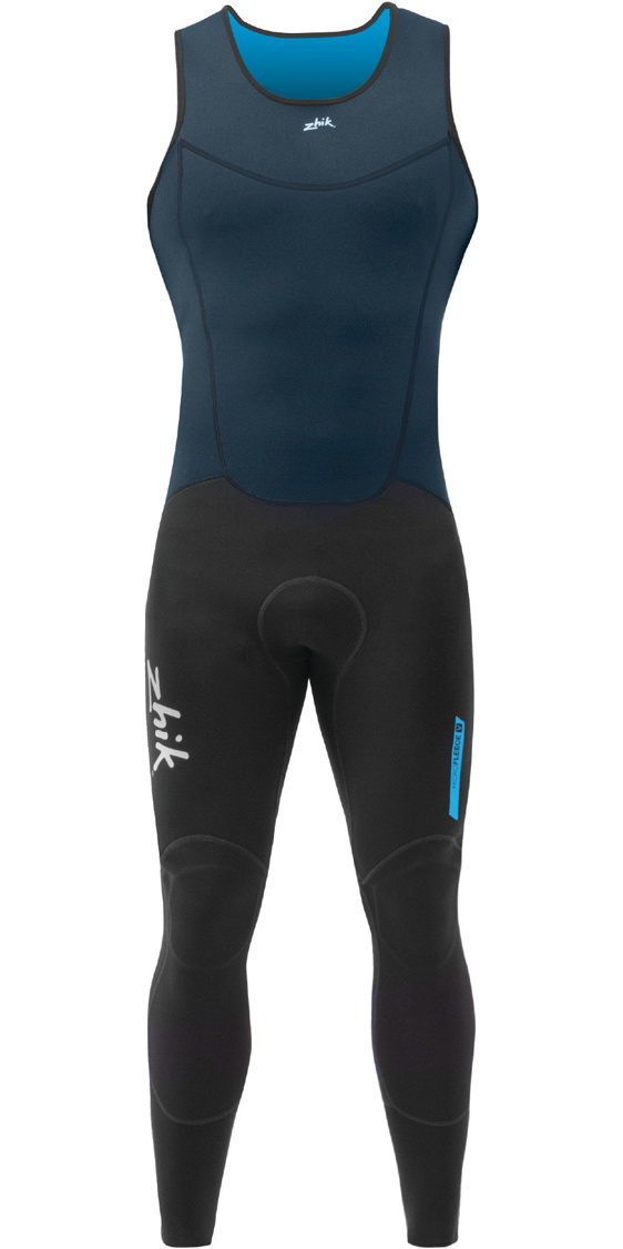 2019 Zhik Microfleece V Skiff Long John Wetsuit Navy Skf0520 Skf0520